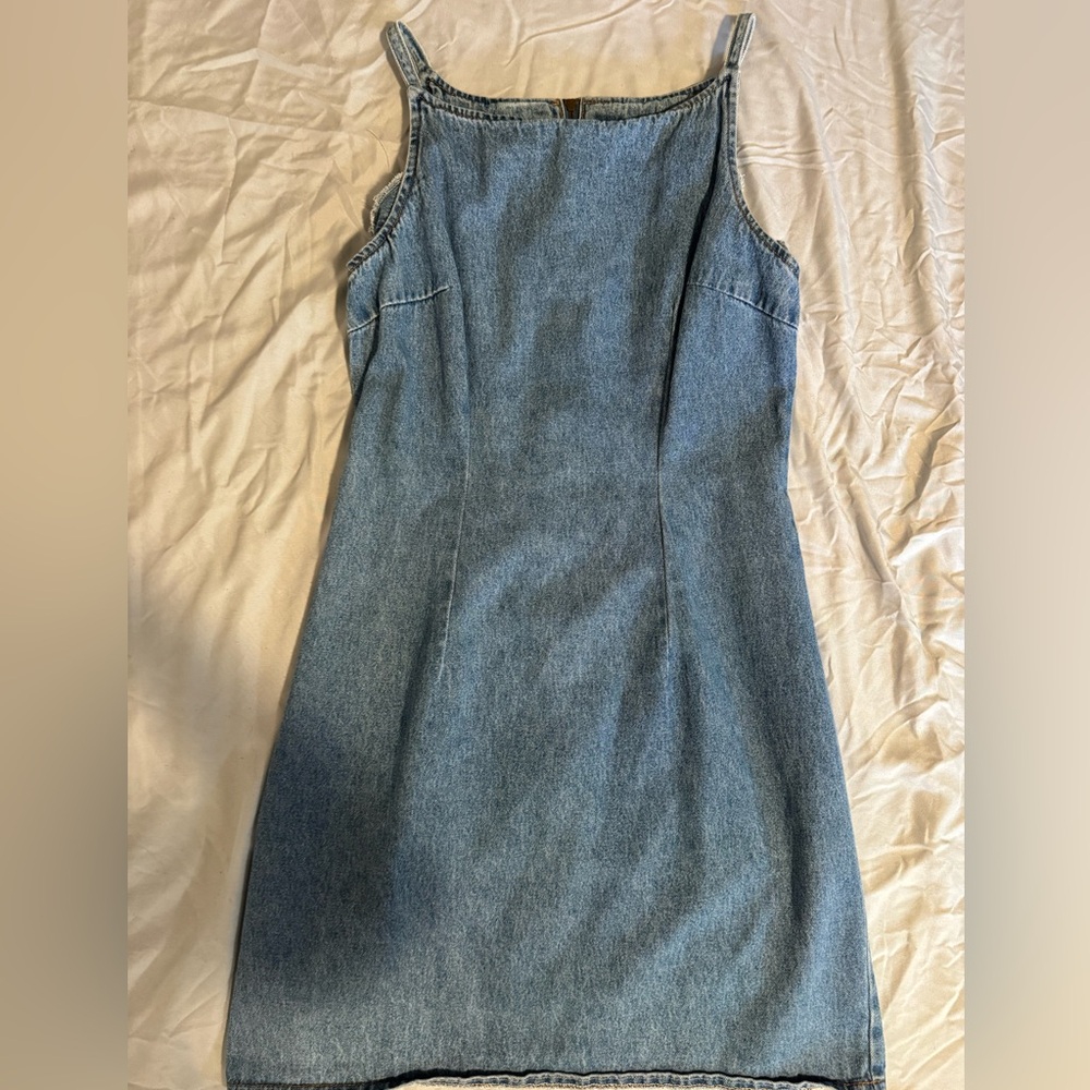 Vintage Jean Mini Dress